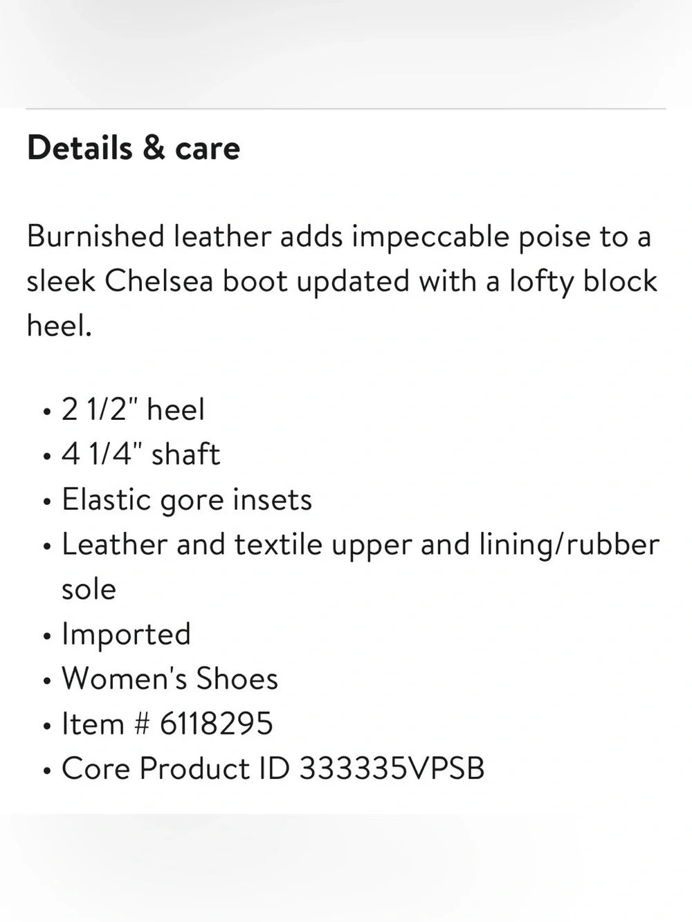 Vince Camuto Jintilly Chelsea Leather Boot